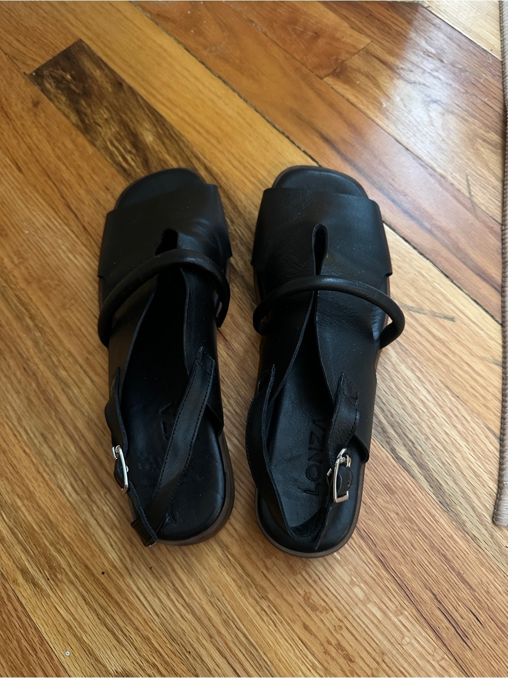 Lonza - Bergen Black Sandal - Picture 5 of 7